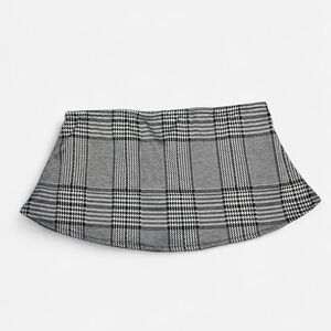 90s plaid mini skirt